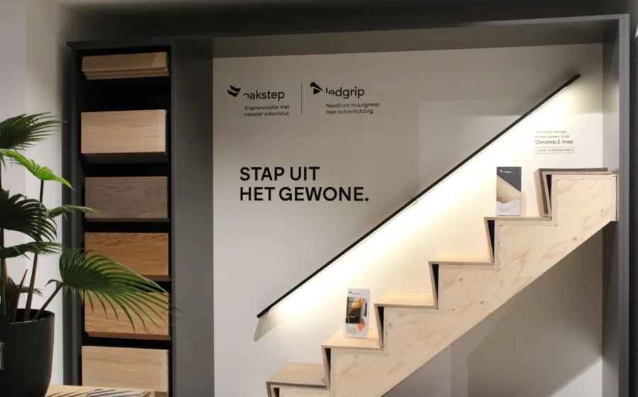 Showroomfoto Aanhuis.nl Alexandrium in Rotterdam - trappen