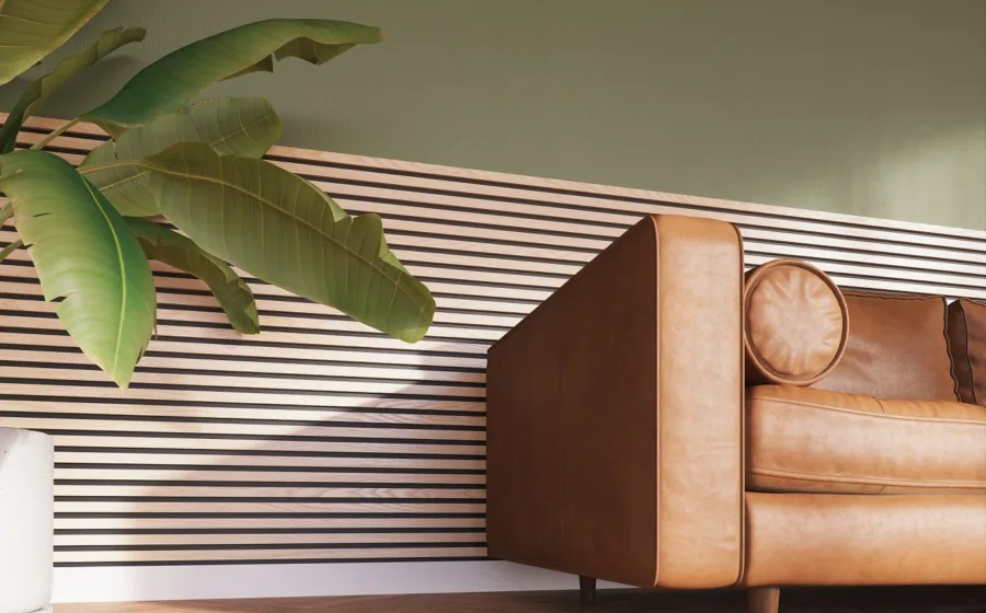 CanDo Houten Wandpanelen In De Woonkamer