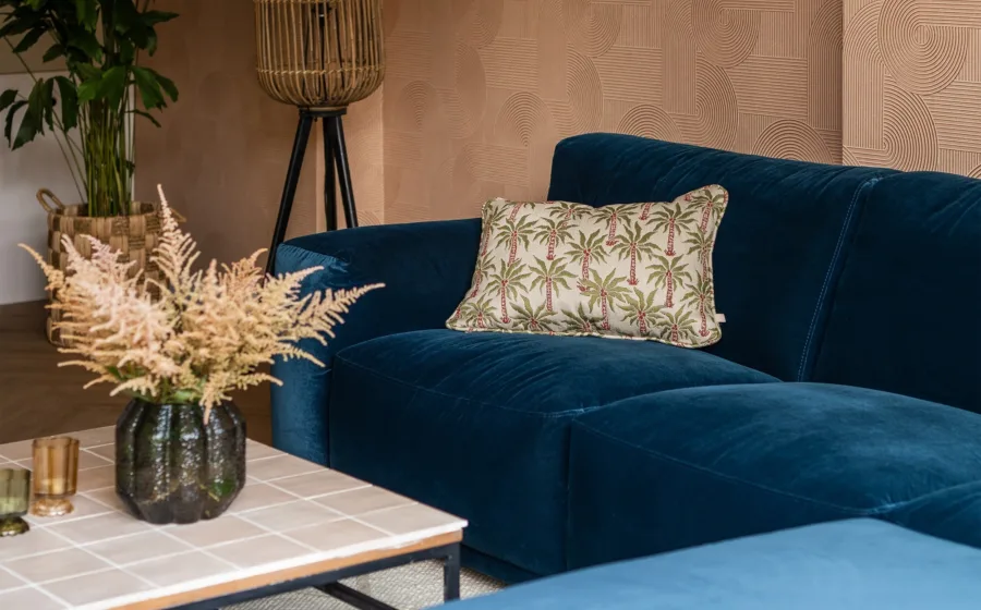 Kleine details zoals texturen en patronen maken het interieur helemaal eigen..