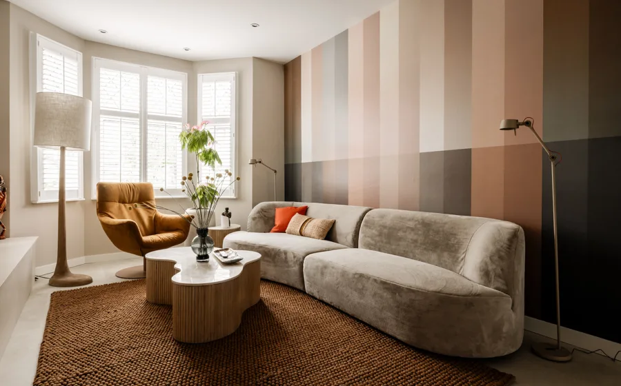 Woonkamer groen/ geel Eindhoven