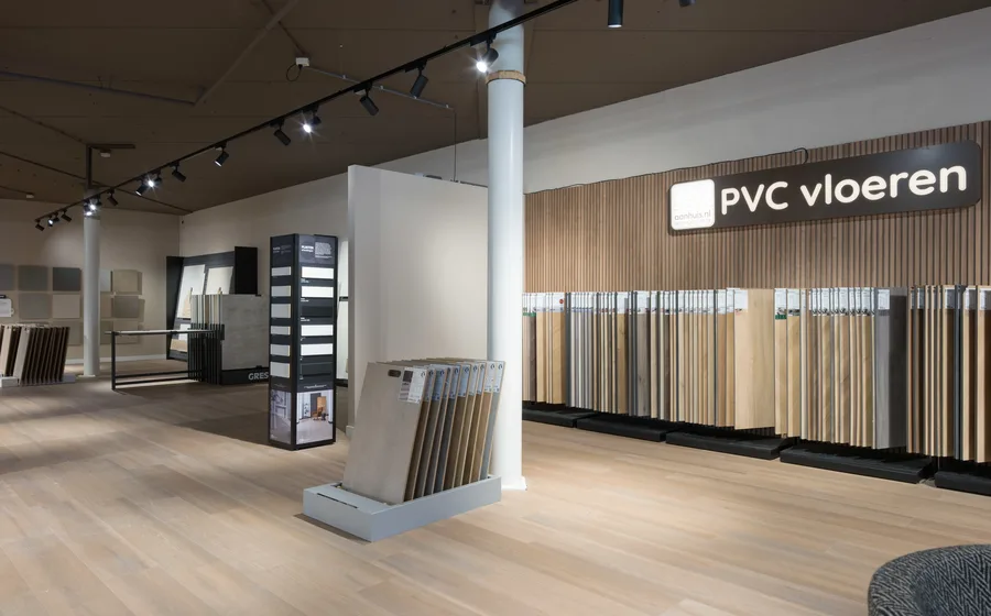 Aanhuis Almere winkel pvc-vloeren afdeling