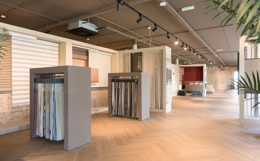 Aanhuis Almere winkel raambekleding en gordijnen