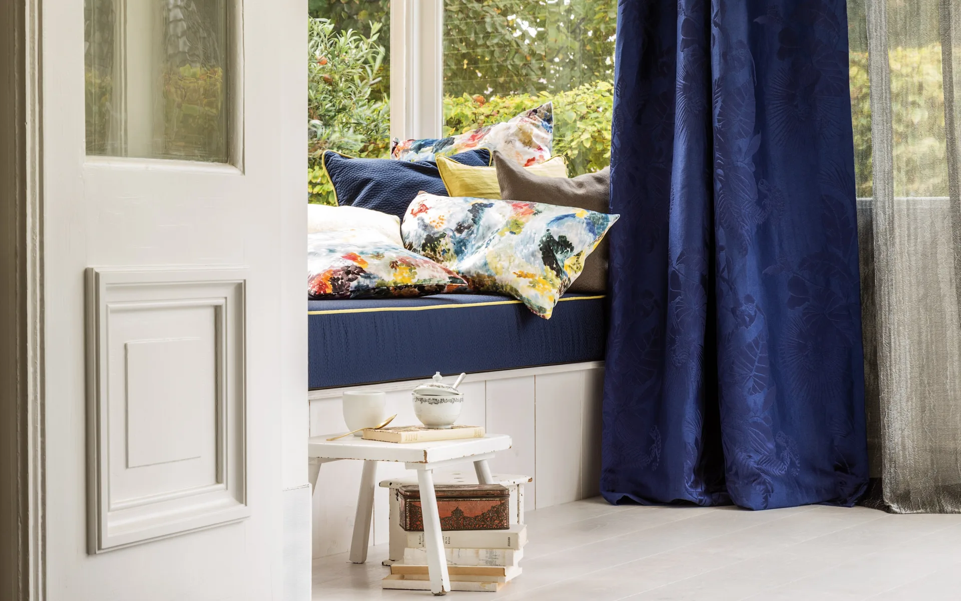 Christian Fischbacher gordijnen jangala