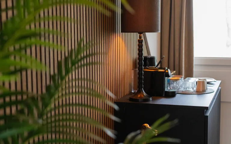 Akupanel houten wandpanelen in de hal