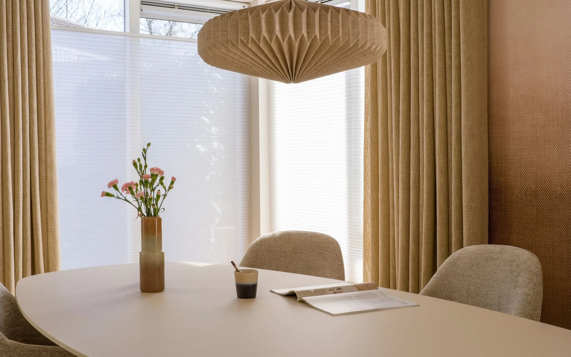 Scandinavian Chic met Frans Uyterlinde gordijnenduettes