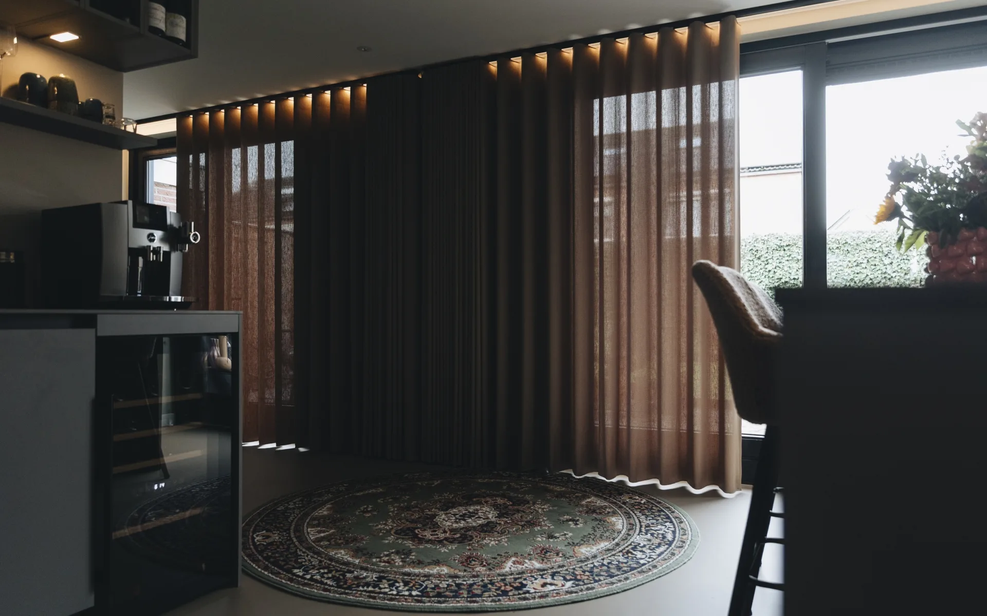 Keuken met gordijnen Didam