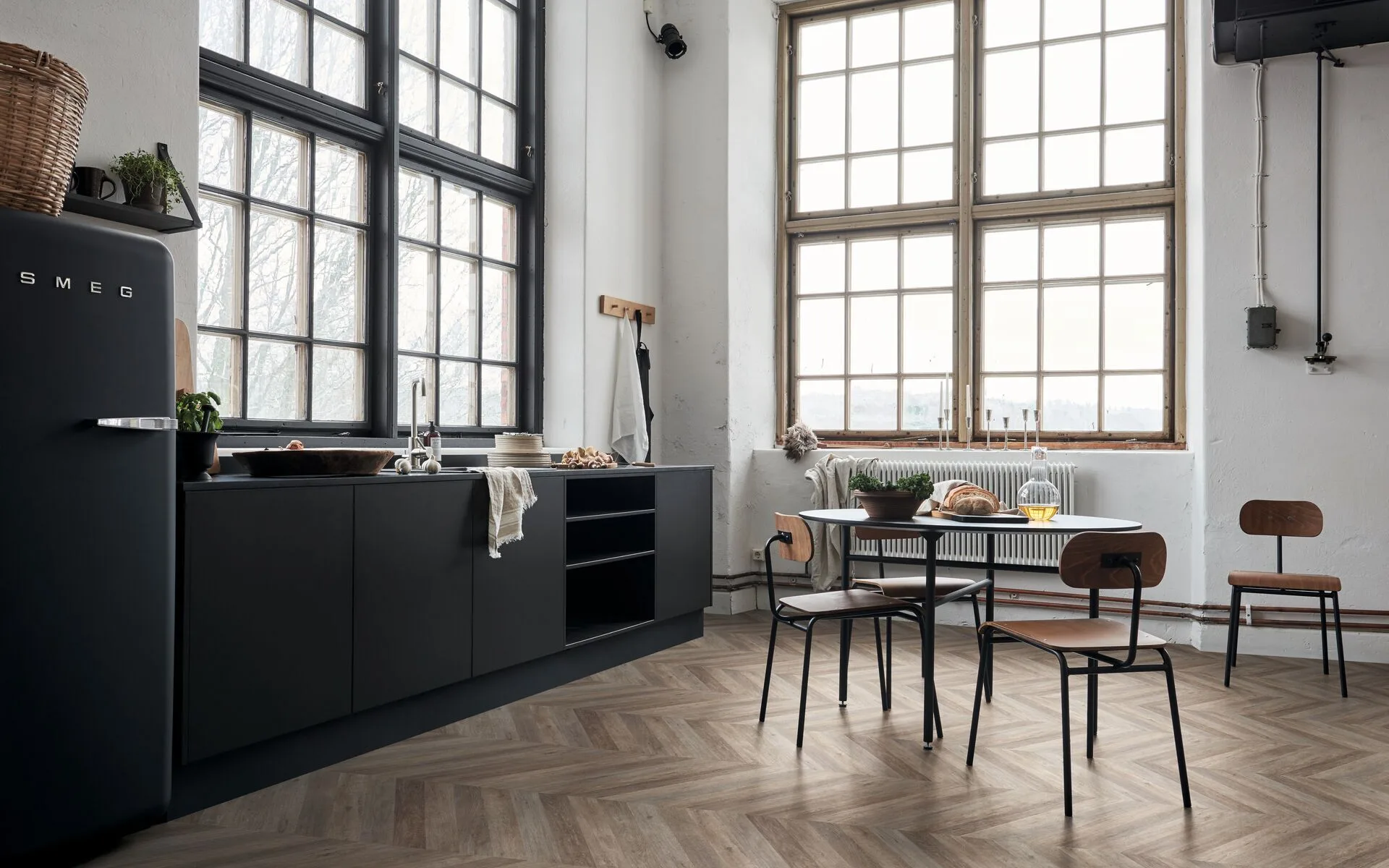 Forbo vloeren - Novilon - Magyar bleached chevron