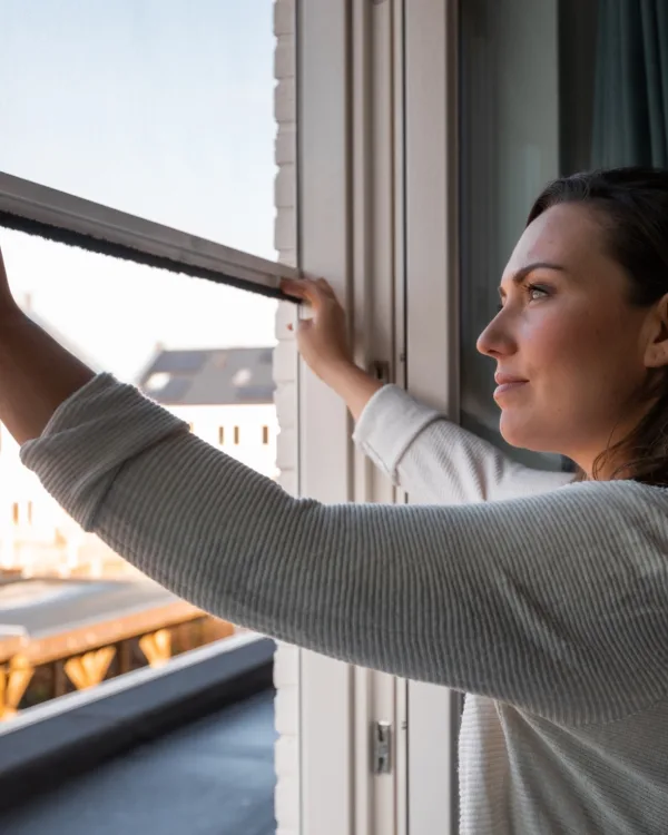 Rolhor omlaag schuiven