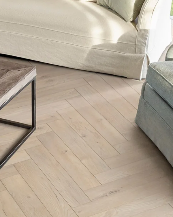 COR Etec naturals pvc houtlook licht visgraat woonkamer