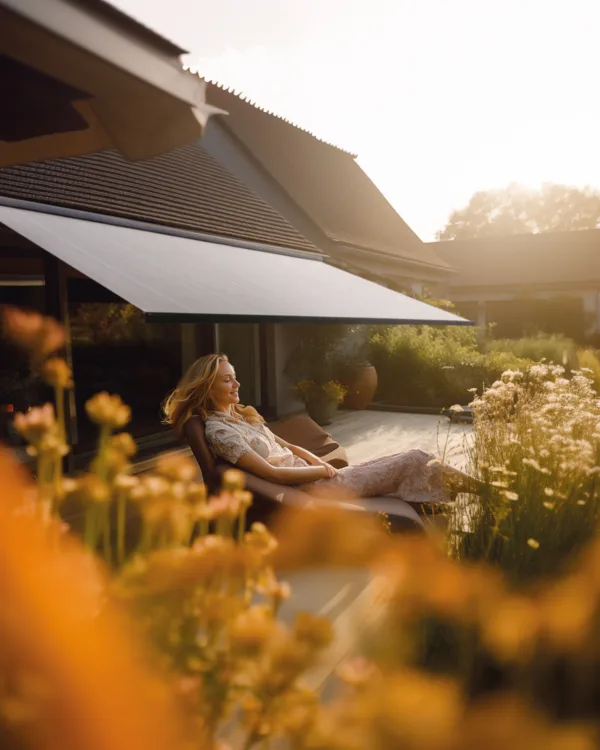 Knikarmscherm buitenzonwering