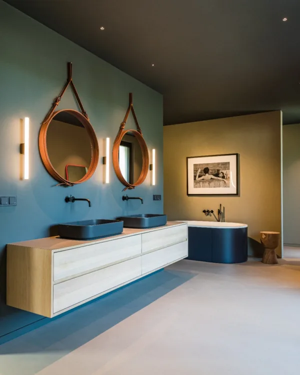 Betoncomposiet op je wand, dat kan met Aanhuis.nl!