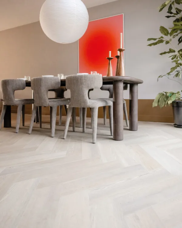 Pvc visgraat vloer in de Weense punt uit de Aanhuis.nl collectie