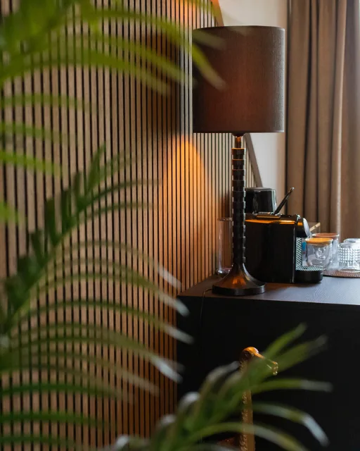 Akupanel houten wandpanelen in de hal