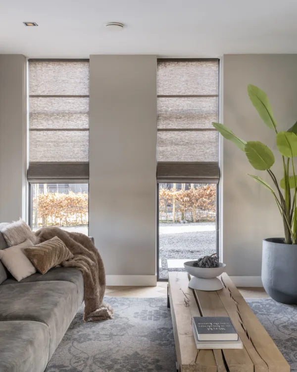 Vouwgordijnen op maat van het merk Zonnelux