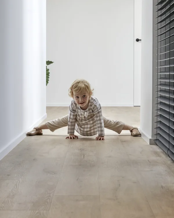 Coretec pvc-vloer in de hal