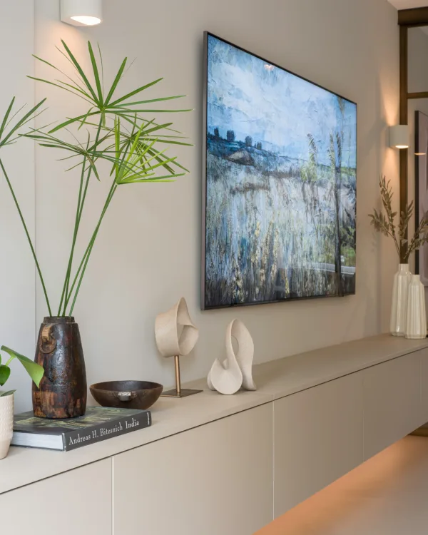 TV kast op maat close-up