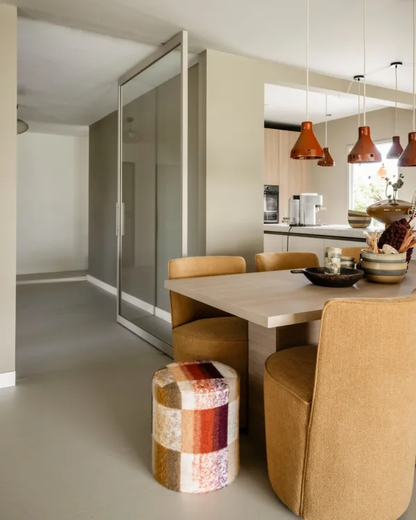 Forbo Marmoleum vloer in de keuken voor een strakke en stijlvolle uitstraling.