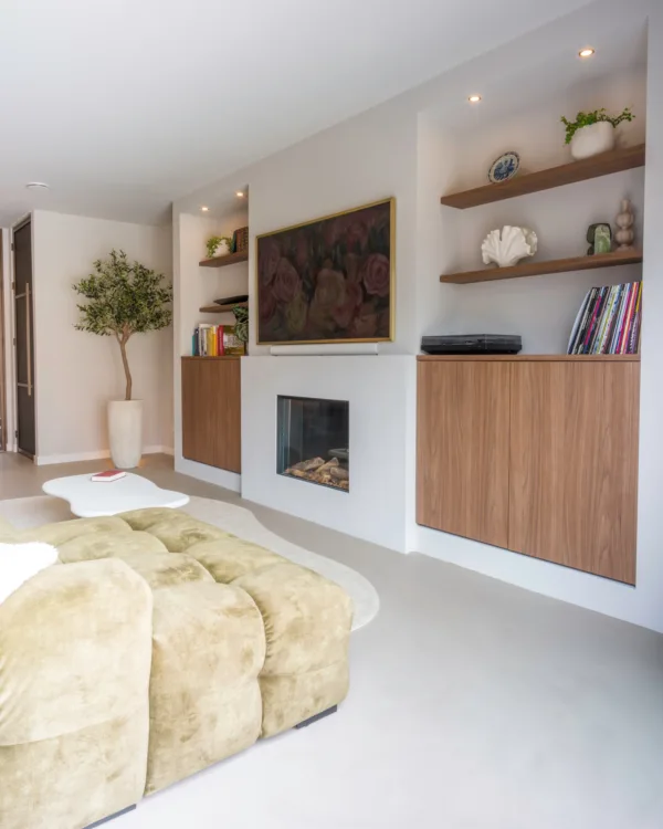 AH kast op maat Allure kleur Poro Noce LS40 gietvloer EPI summer beach corestone