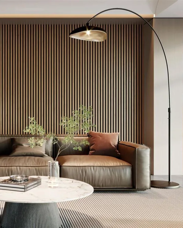 Cotap Silentlines lattenwand geolied eiken feerfoto