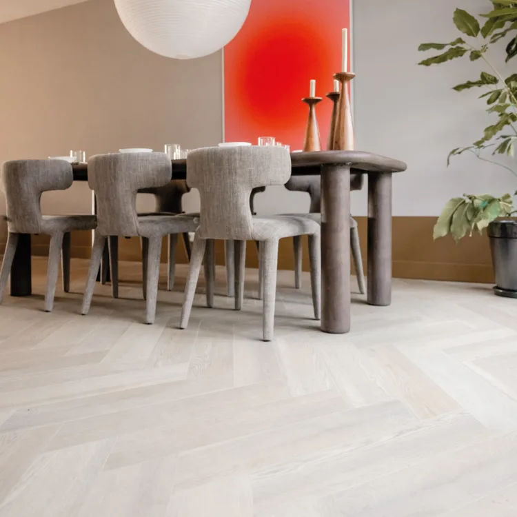 Pvc visgraat vloer in de Weense punt uit de Aanhuis.nl collectie