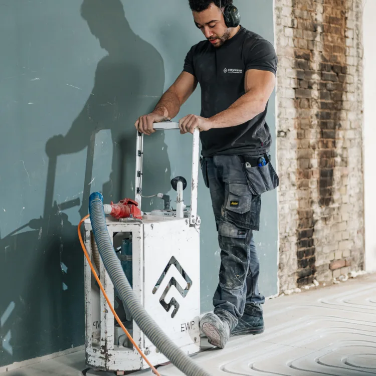 Easywarm vloerverwarming bij Aanhuis.nl