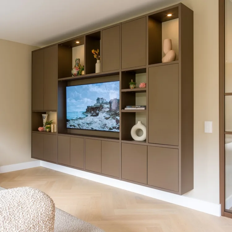 TV kast in de woonkamer