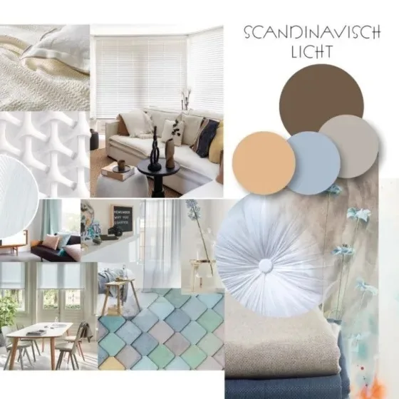 Moodboard woonstijl Scandinavisch licht