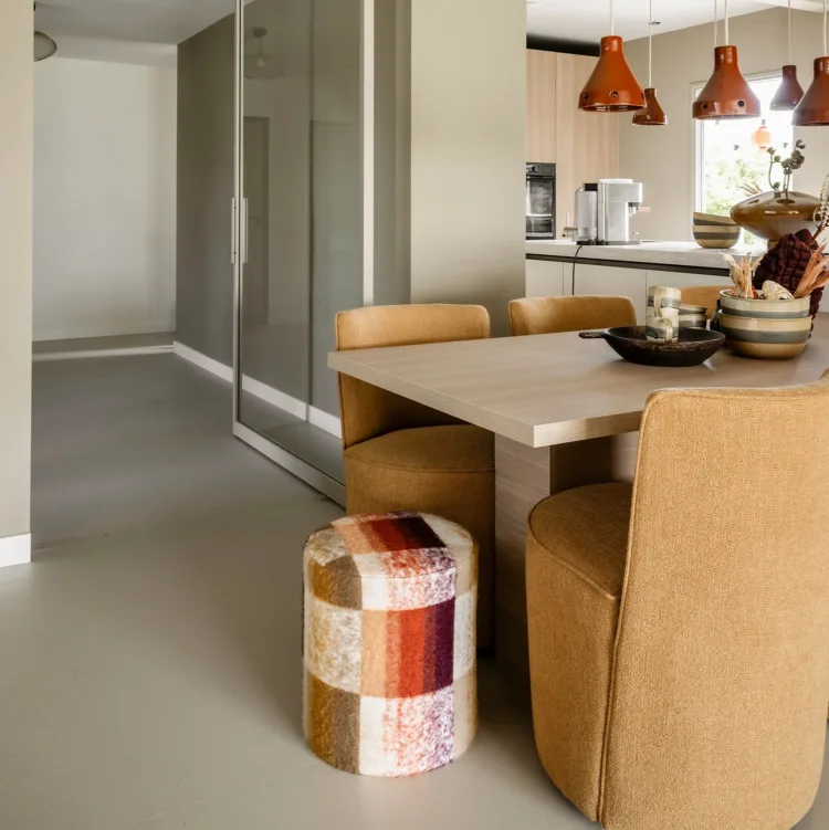 Forbo Marmoleum vloer in de keuken voor een strakke en stijlvolle uitstraling.