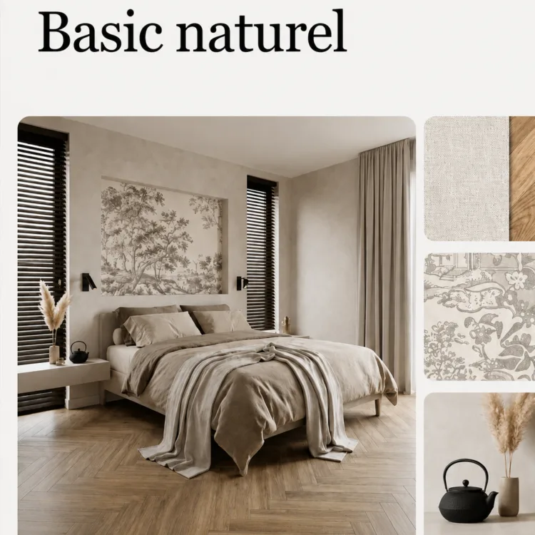 AI moodboard basic naturel