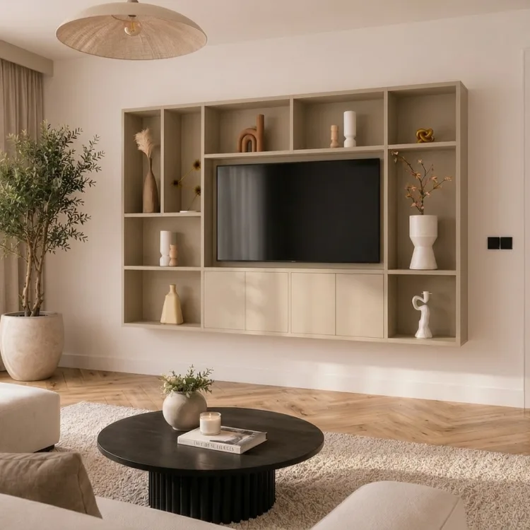 Cinewall in linnenlook - UA92