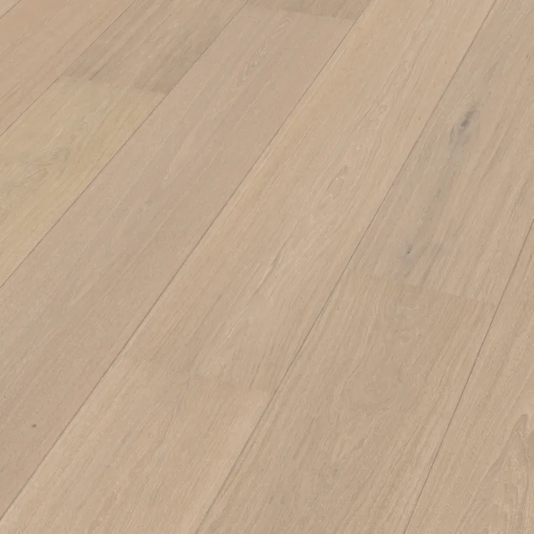 Lichte eiken houten vloer