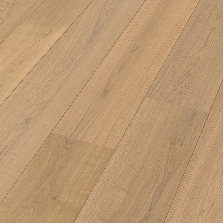 Licht eiken houten vloer