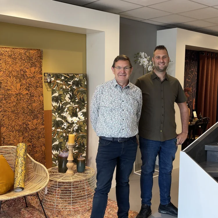 Anton en Lammert - medewerkers van Aanhuis.nl Huitema in Drachten