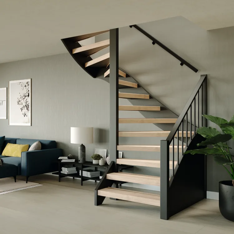 Deli Home laminaat traprenovatie bij Aanhuis.nl