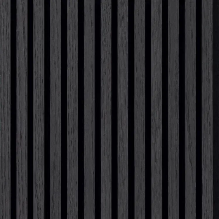 Cotap Silentlines lattenwand zwart eiken Close up